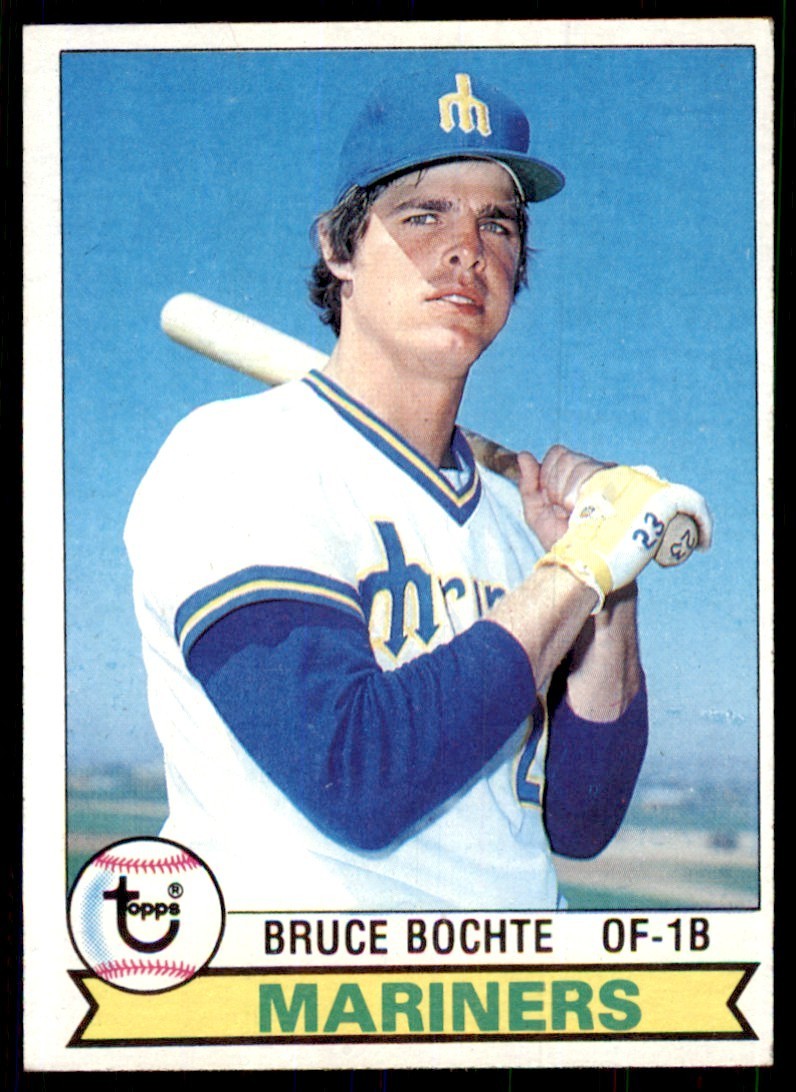 1979 Topps Bruce Bochte Baseball Cards #443