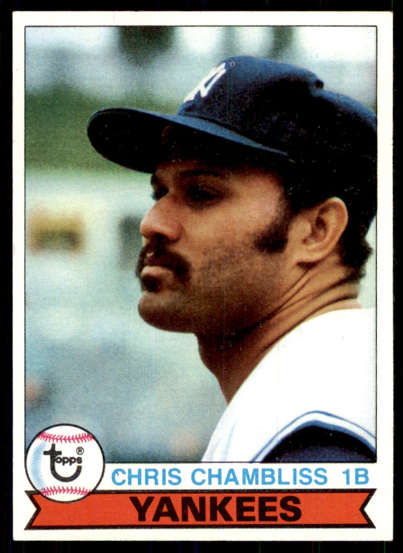 1979 Topps Chris Chambliss Baseball Cards #12