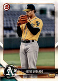 2018 Bowman Baseball Jesus Luzardo . Oakland Athletics #BP126