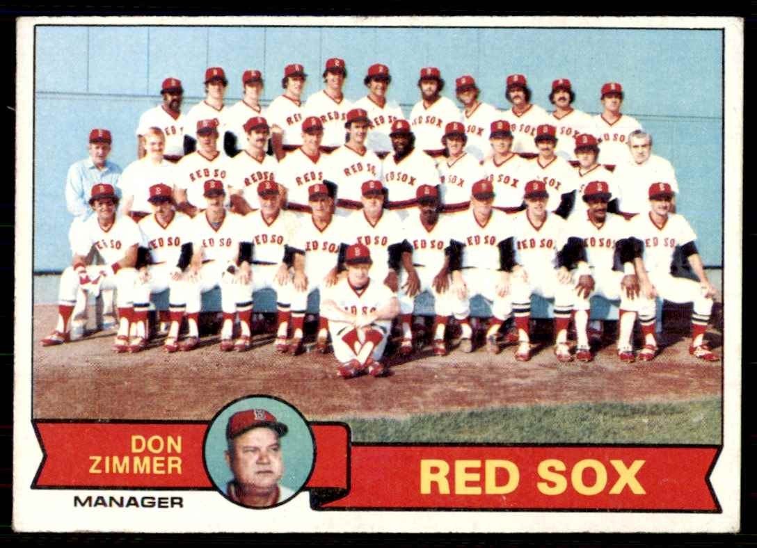 1979 Topps Boston Red Sox - Don Zimmer A Baseball Cards #214
