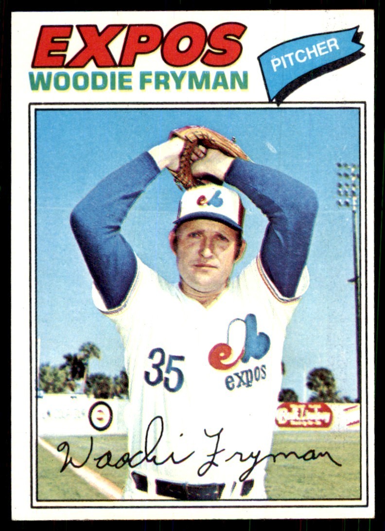 1977 Topps Woodie Fryman Baseball Cards #28