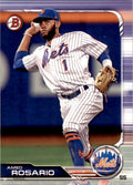 2019 Bowman Baseball Amed Rosario . New York Mets #83