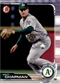 2019 Bowman Matt Chapman . Oakland Athletics #11