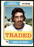 1974 Topps Fernando Gonzalez C Baseball Cards #649T