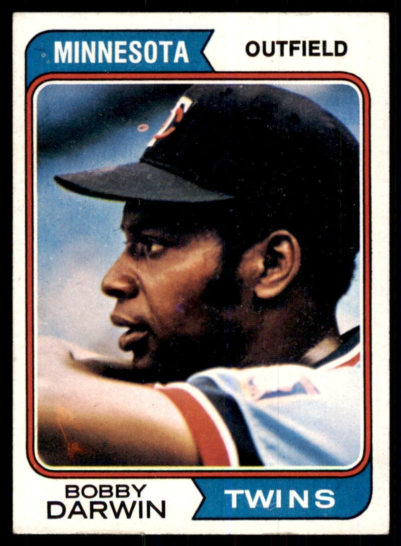 1974 Topps Bobby Darwin B Baseball Cards #527