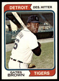 1974 Topps- Gates Brown A Baseball Cards #389