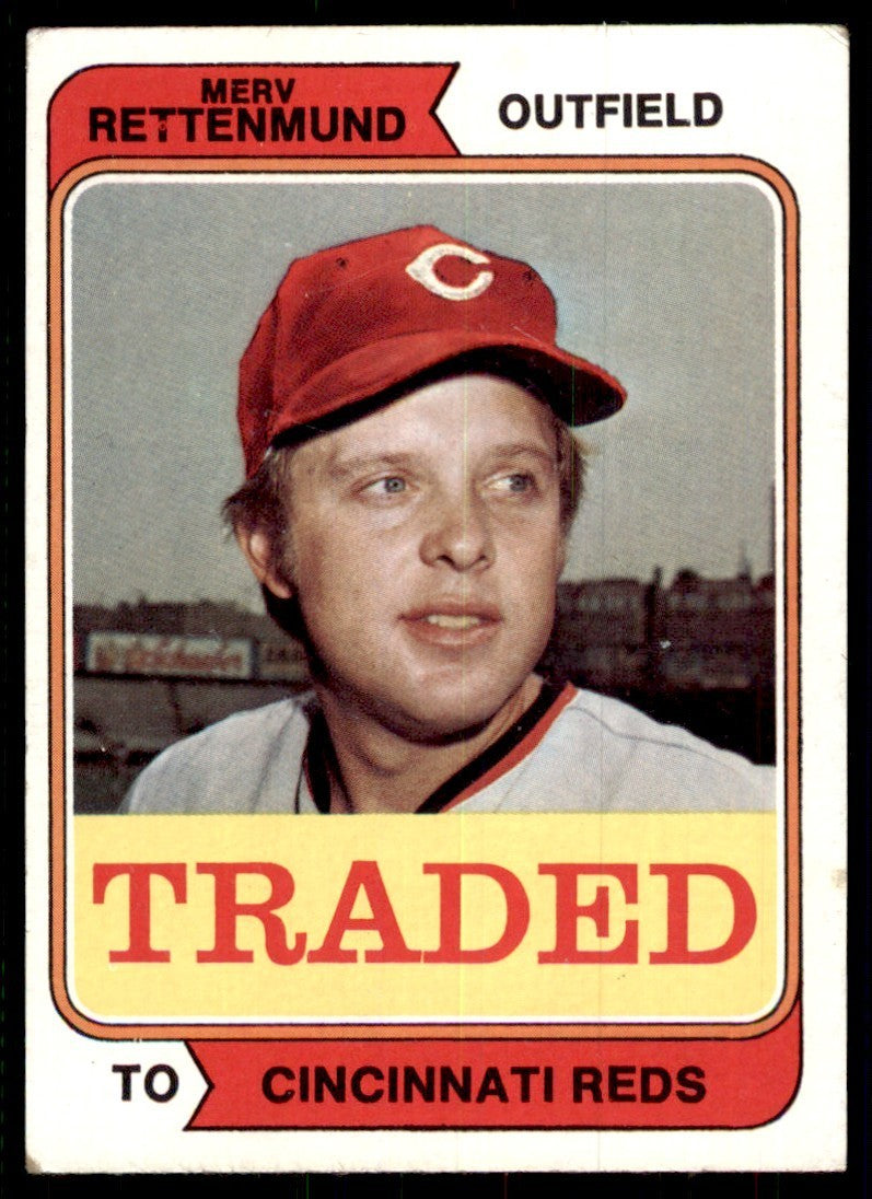 1974 Topps- Merv Rettenmund D Baseball Cards #585T