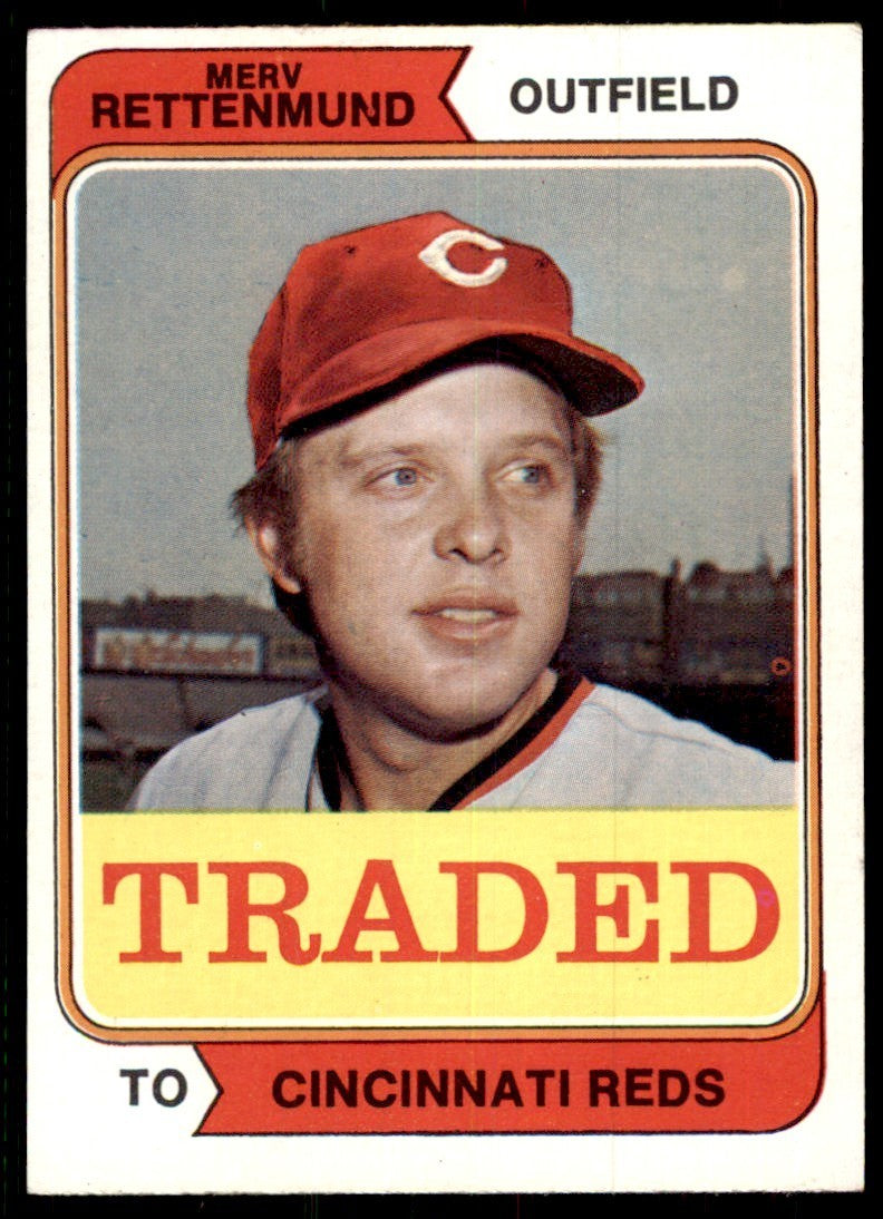 1974 Topps- Merv Rettenmund F Baseball Cards #585T