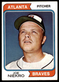 1974 Topps\ Joe Niekro A Baseball Cards #504