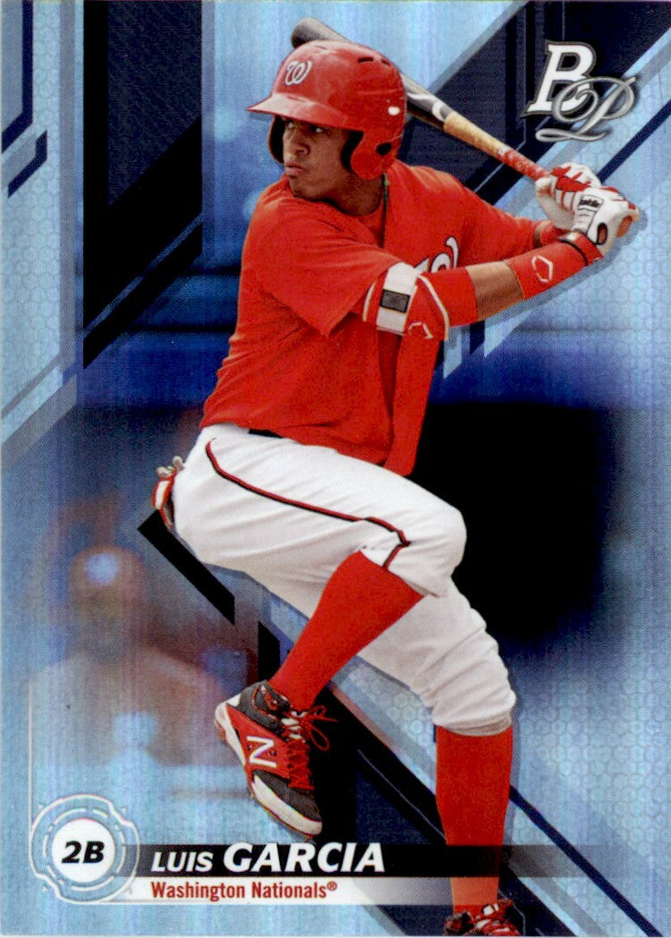 2019 Bowman Platinum Top Prospects Luis Garcia . Washington Nationals #TOP-21