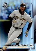 2019 Bowman Platinum Starling Marte . Pittsburgh Pirates #68