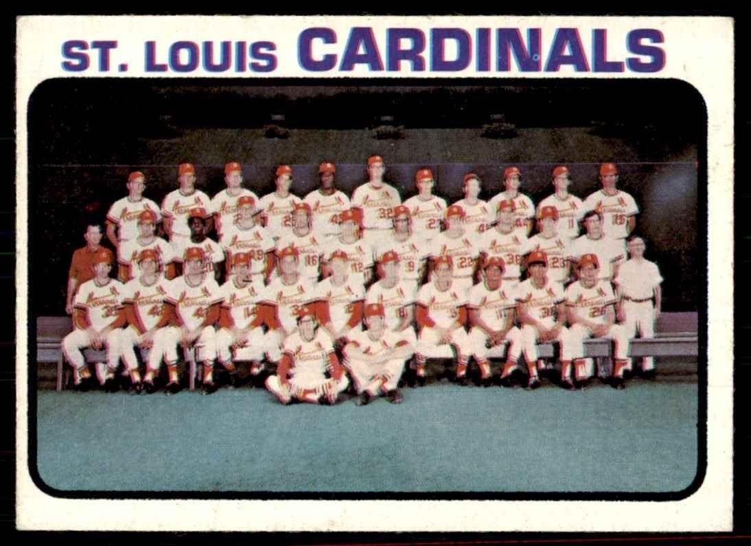 1973 Topps St. Louis Cardinals B Baseball Cards #219
