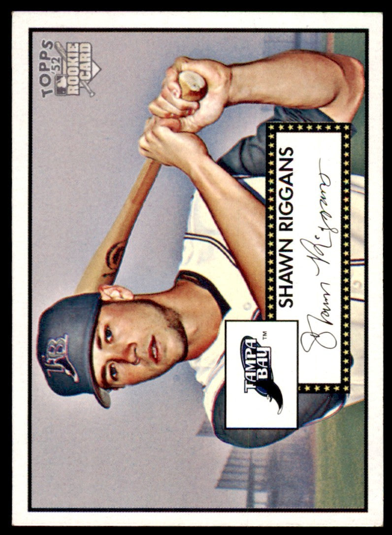 2007 Topps Rookie 1952 Edition Shawn Riggans . Tampa Bay Devil Rays #53