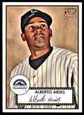2007 Topps Rookie 1952 Edition Alberto Arias . Colorado Rockies #82
