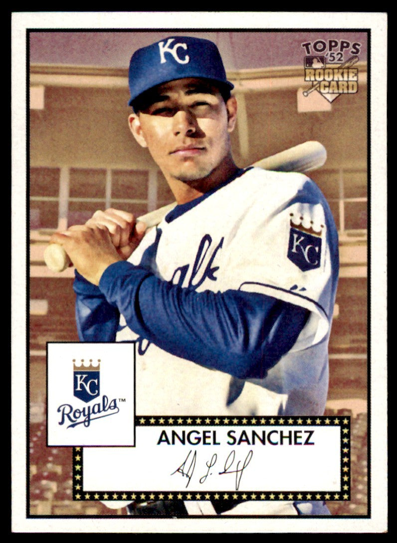 2007 Topps Rookie 1952 Edition Angel Sanchez . Kansas City Royals #2