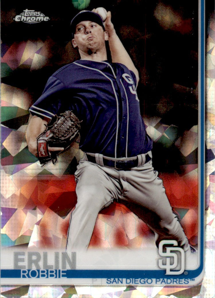 2019 Topps Chrome Robbie Erlin . San Diego Padres #626