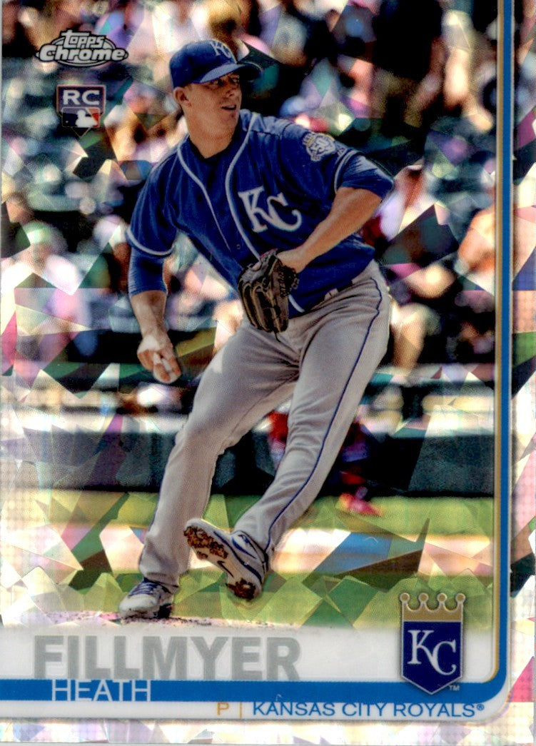 2019 Topps Chrome Heath Fillmyer Rookie . Kansas City Royals #326