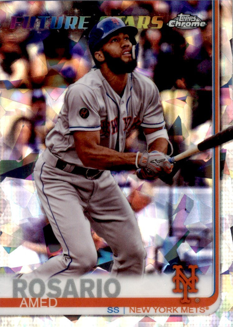 2019 Topps Chrome Amed Rosario . New York Mets #624