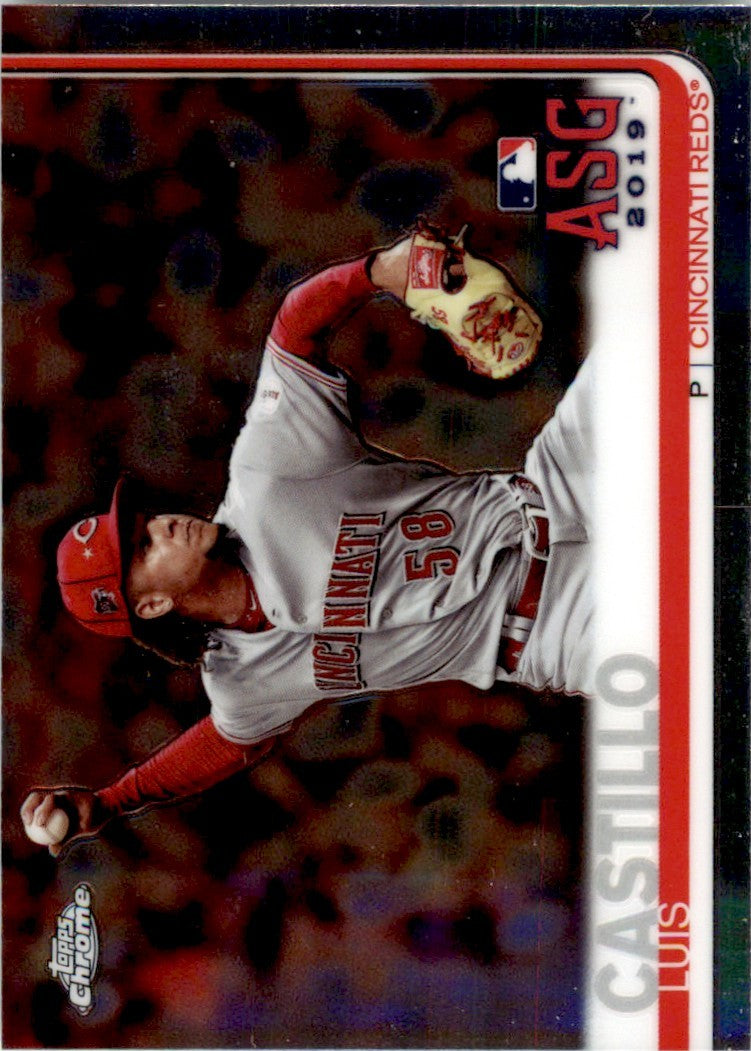 2019 Topps Chrome ASG Luis Castillo . Cincinnati Reds #93