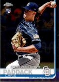 2019 Topps Chrome Chris Paddack . San Diego Padres #55