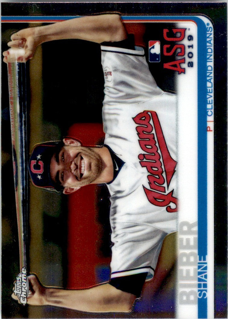 2019 Topps Chrome ASG 2019 Shane Bieber . Cleveland Indians #100