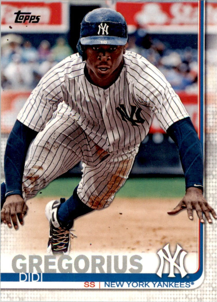2019 Topps Didi Gregorius . New York Yankees #215