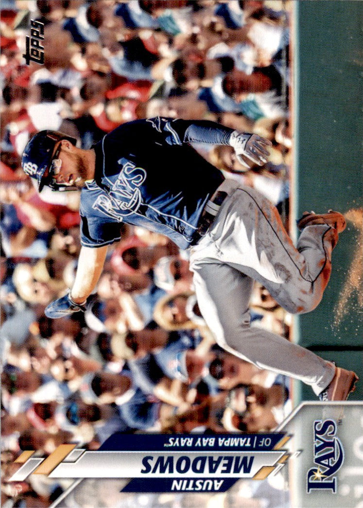 2020 Topps Austin Meadows . Tampa Bay Rays #10