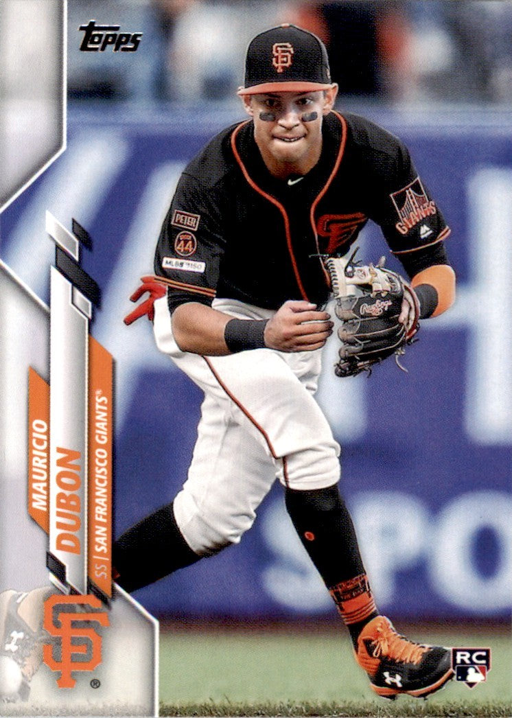 2020 Topps Mauricio Dubon Rookie . San Francisco Giants #178