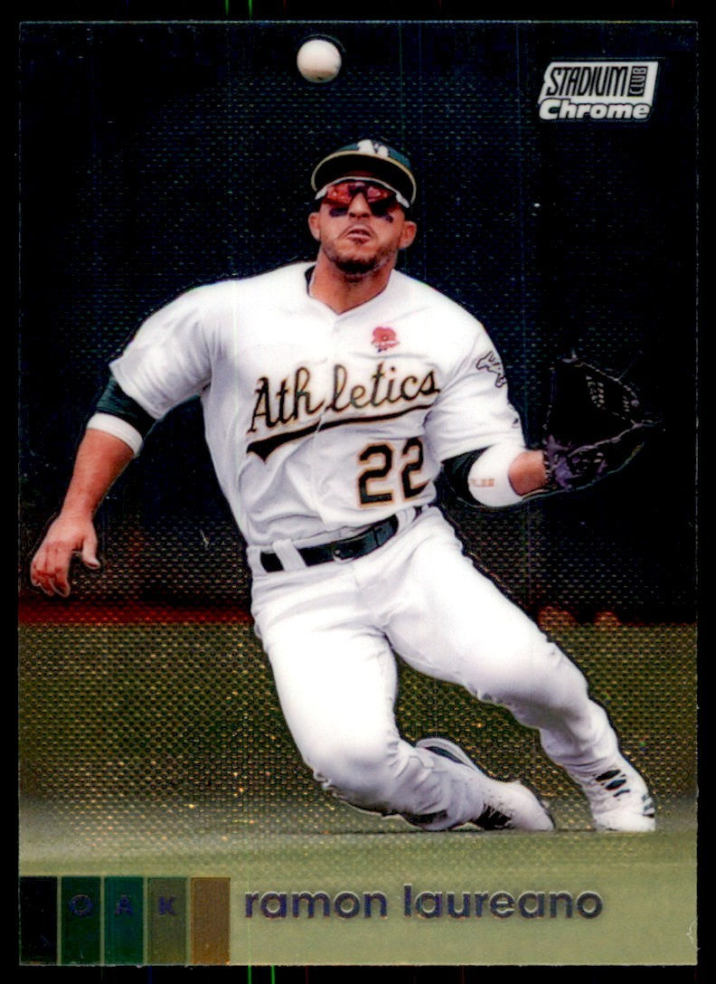 2020 Stadium Club Chrome Ramon Laureano Baseball Cards #115