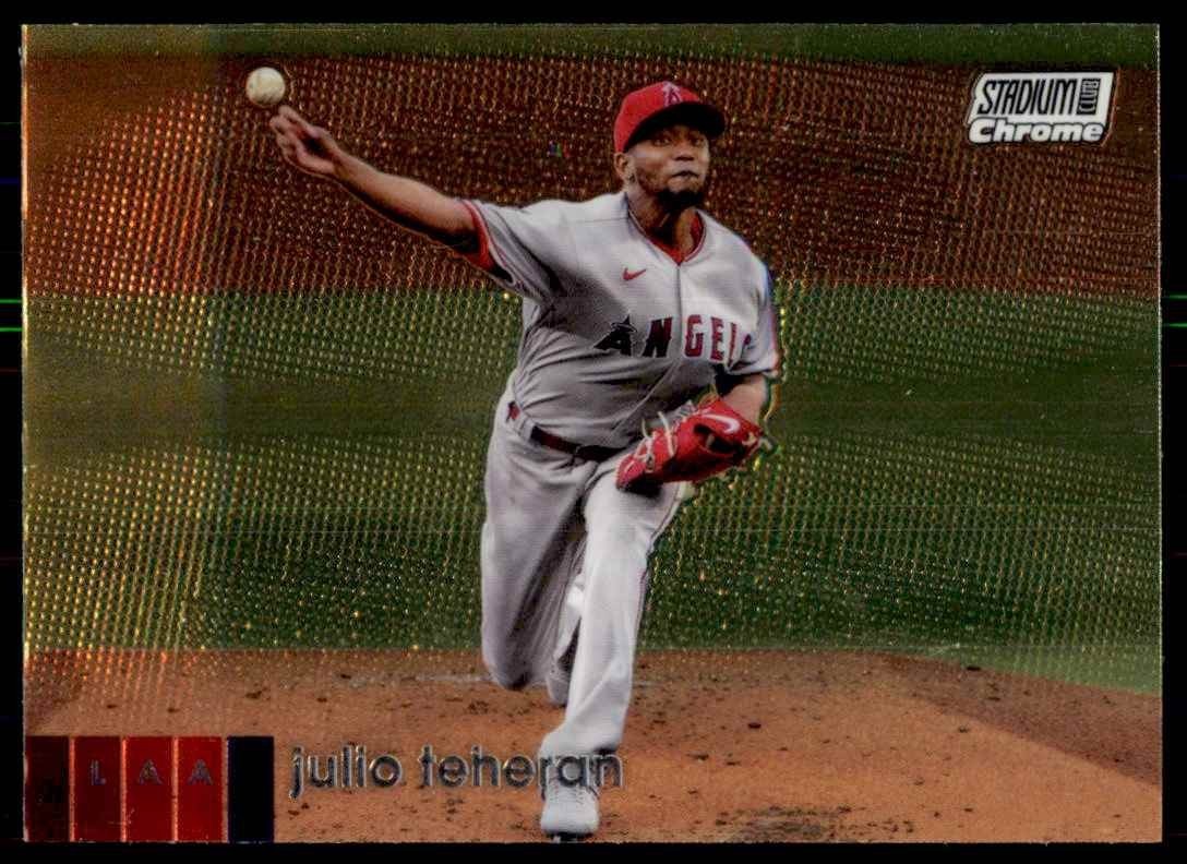 2020 Stadium Club Chrome Julio Teheran A Baseball Cards #365