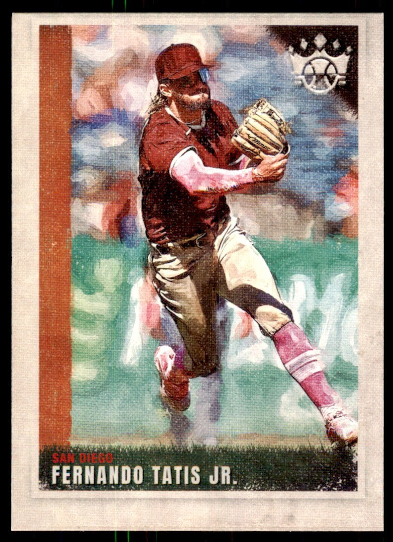2022 Panini Diamond Kings Fernando Tatis Jr. Baseball Cards #55