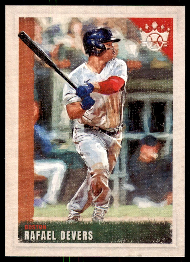 2022 Panini Diamond Kings Rafael Devers Baseball Cards #41