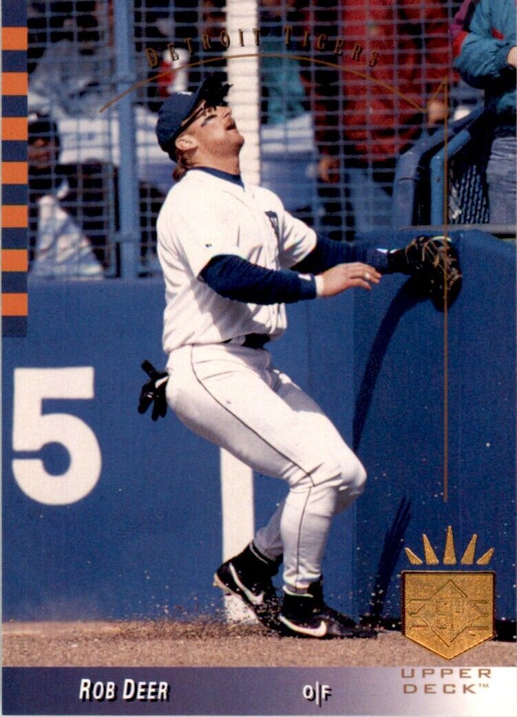 1993 Upper Deck SP Rob Deer . Detroit Tigers #235