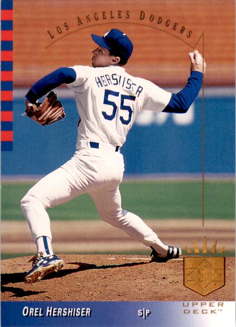 1993 Upper Deck SP Orel Hershiser . Los Angeles Dodgers #93