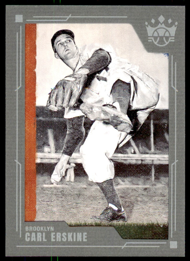 2022 Panini Diamond Kings Carl Erskine Baseball Cards #14