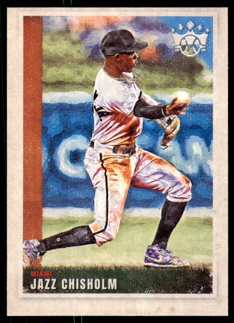 2022 Panini Diamond Kings. Jazz Chisholm Baseball Cards #24