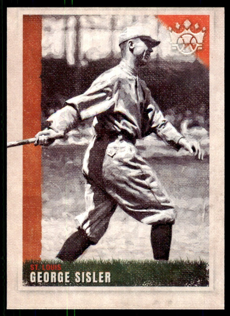 2022 Panini Diamond Kings. George Sisler Baseball Cards #20