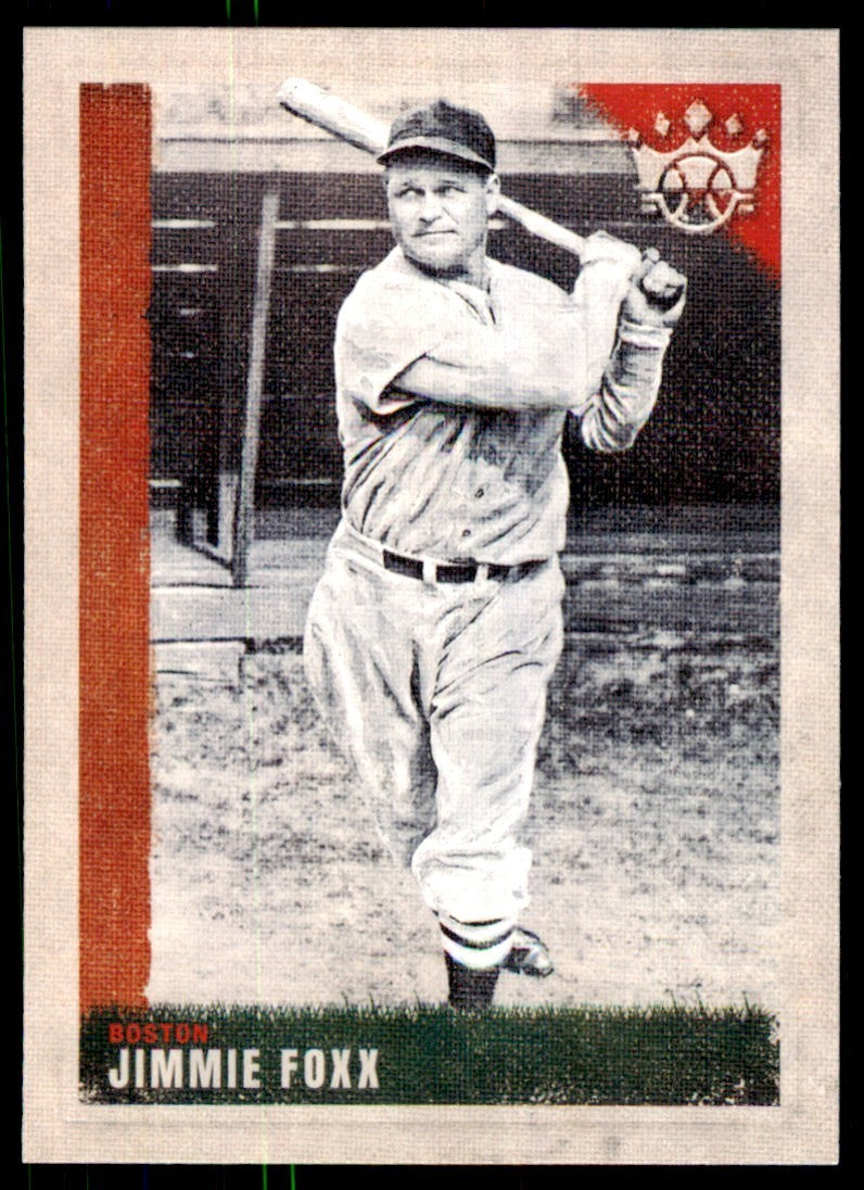 2022 Panini Diamond Kings. Jimmie Foxx Baseball Cards #102