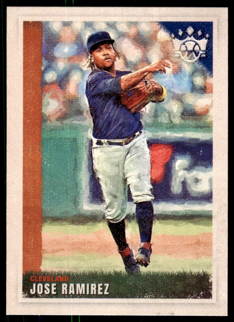 2022 Panini Diamond Kings. Jose Ramirez A Baseball Cards #25