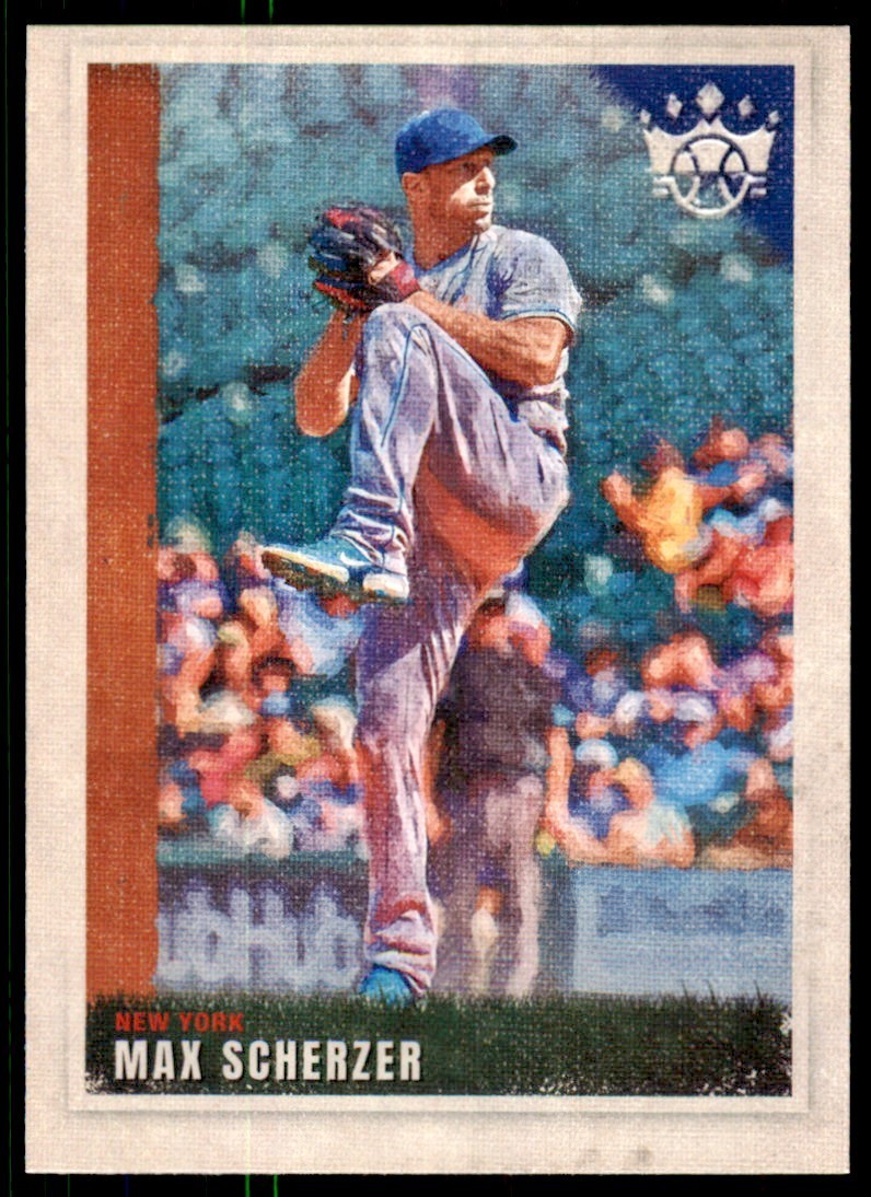2022 Panini Diamond Kings. Max Scherzer A Baseball Cards #49