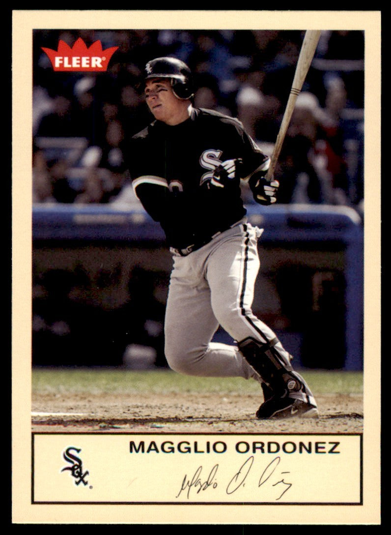 2005 Fleer Tradition Magglio Ordonez . Chicago White Sox #284