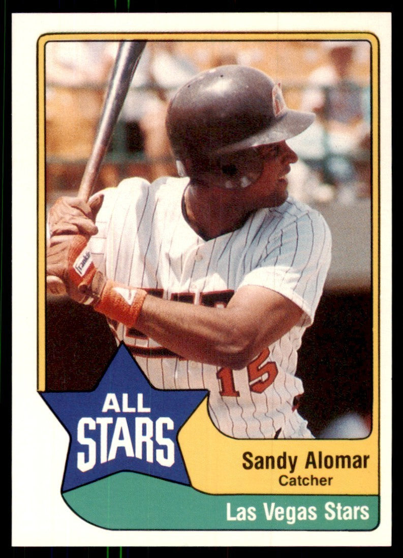 1989 TCMA All Stars Sandy Alomar Jr. Baseball Cards #31