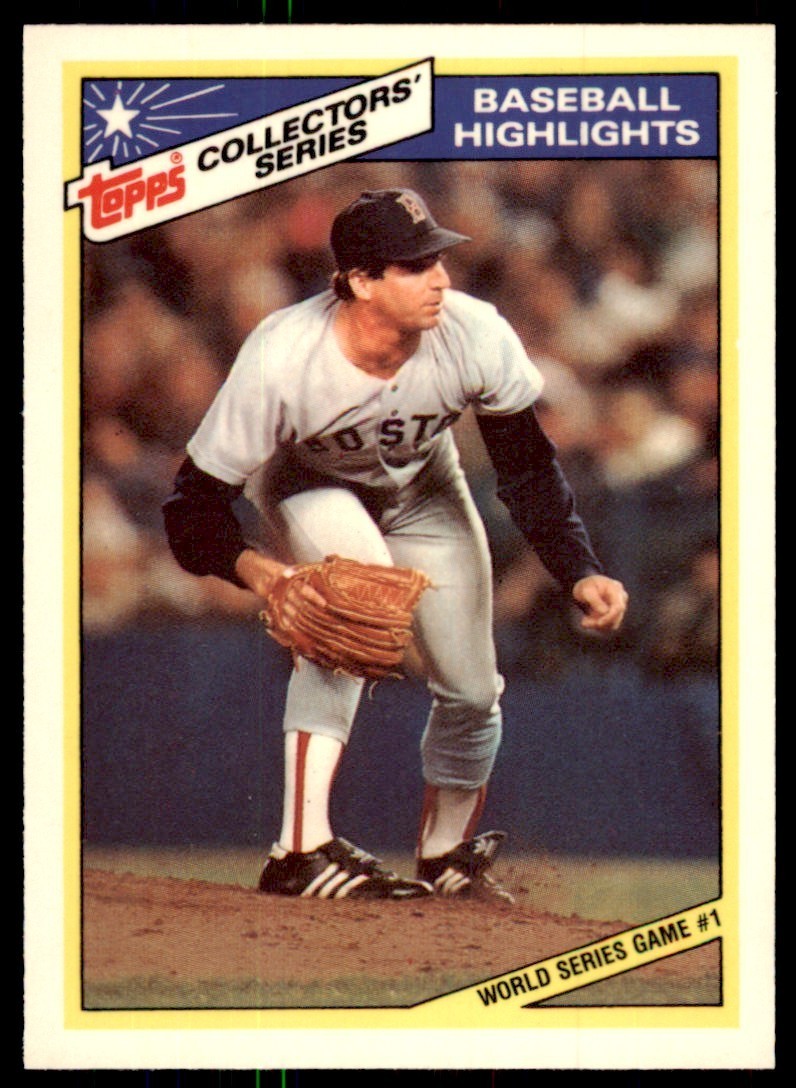 1987 Topps Collectors Series Bruce Hurst Baseball Cards #19