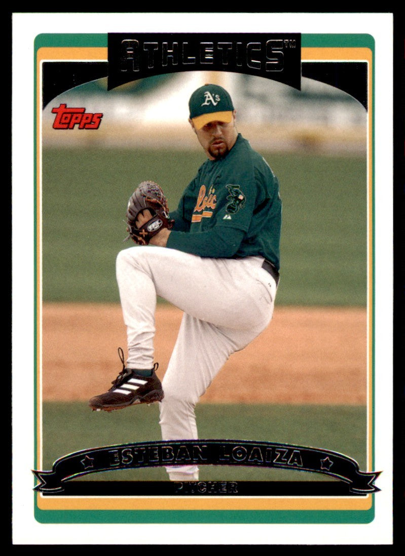 2006 Topps Esteban Loaiza . Oakland Athletics #144
