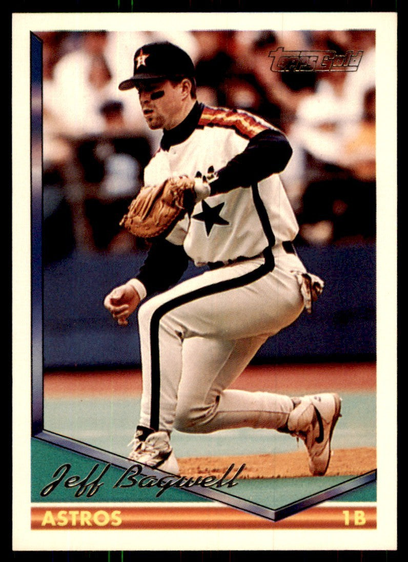 1994 Topps Gold Jeff Bagwell A Baseball Cards #40