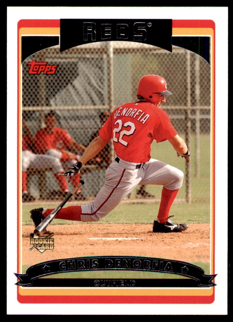 2006 Topps Chris Denorfia Rookie . Cincinnati Reds #302