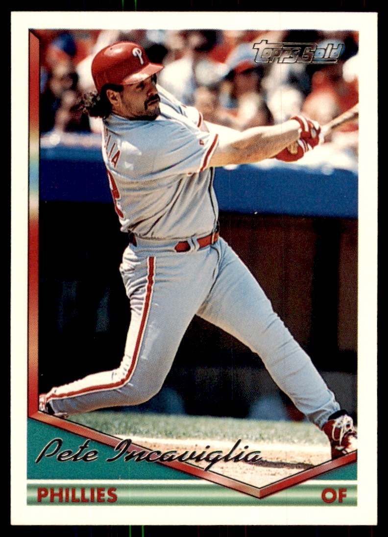 1994 Topps Gold Pete Incaviglia Baseball Cards #323