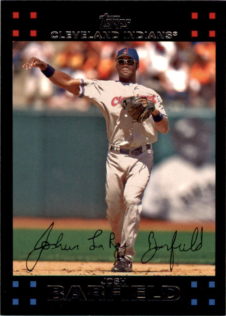2007 Topps Josh Barfield . Cleveland Indians #79