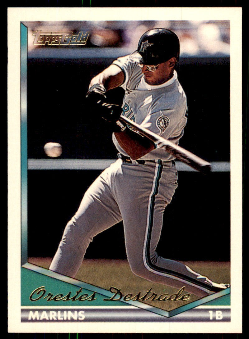 1994 Topps Gold Orestes Destrade Baseball Cards #710
