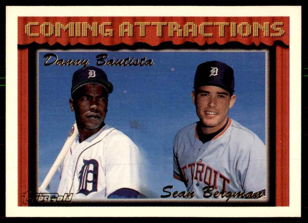 1994 Topps Gold Danny Bautista/Sean Bergman Baseball Cards #768